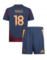 AS Roma Matias Soule #18 Tredjedraktsett Barn 2024-25 Korte ermer (+ bukser)